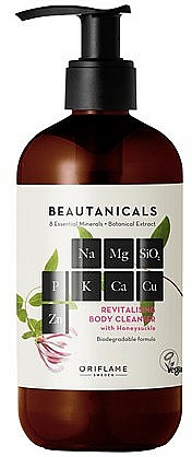 Revitalisierendes Duschgel mit Geißblatt - Oriflame Beautanicals — Bild N1