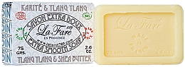 Düfte, Parfümerie und Kosmetik Seife Sheabutter und Ylang-Ylang - La Fare 1789 Extra Smooth Soap Ylang Ylang & Shea Butter