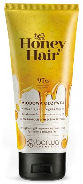 Revitalisierender Conditioner mit Honig - Barwa Honey Hair Conditioner — Bild N1