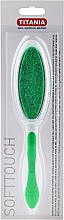 Düfte, Parfümerie und Kosmetik Doppelseitige Pediküre-Nagelfeile grün - Titania