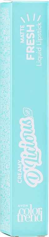 Flüssiger Lippenstift - Avon Color Trend D'Licious Creamy Matte Liquid Lipstick — Bild N2