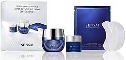 Düfte, Parfümerie und Kosmetik Augenpflegeset - Sensai Cellular Performance Extra Intensive Eye Cream Limited Edition (Augencreme 15ml + Augenpatches 6ml + Maske 15ml)