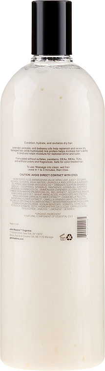 Conditioner für trockenes Haar mit Lavendel und Avocado - John Masters Organics Conditioner For Dry Hair Lavender & Avocado — Bild N6