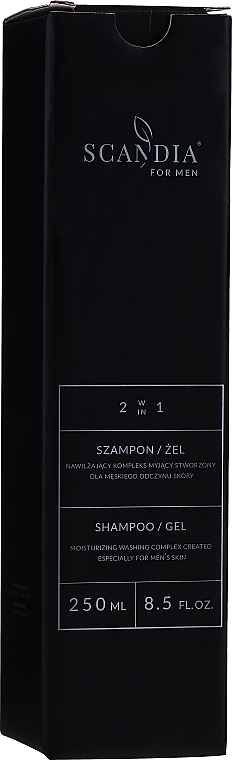 2in1Shampoo & Duschgel für Männer - Scandia Cosmetics — Bild N1
