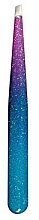 Düfte, Parfümerie und Kosmetik Pinzette schräg Epoxy Glitter 75995 himbeerrot-blau - Top Choice