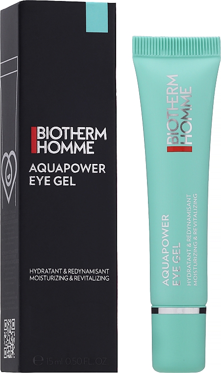 Kühlendes und abschwellendes Augengel - Biotherm Homme Aquapower Eye De-Puffer — Bild N2