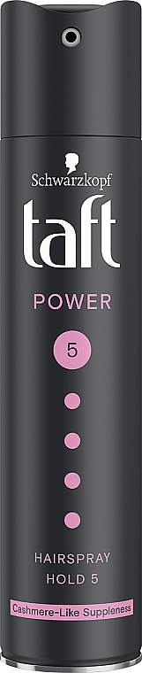 Haarlack Power Mega starker Halt - Schwarzkopf Taft Cashmere Touch Power Hairspray