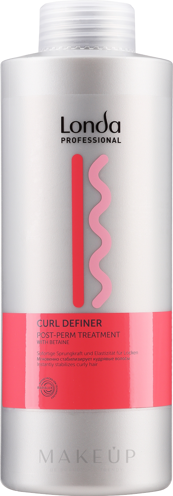 Lockendefinierer mit Betain nach der Wellbehandlung - Londa Professional Curl Definer — Bild 1000 ml