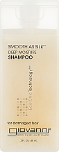 Düfte, Parfümerie und Kosmetik Nährendes Shampoo für trockenes und geschädigtes Haar - Giovanni Smooth as Silk Deep Moisture Shampoo