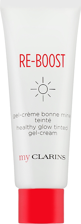 Getönte Gel-Creme für das Gesicht - Clarins Re-Boost Healthy Glow Tinted Gel-Cream — Bild N1