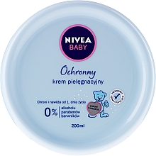 Düfte, Parfümerie und Kosmetik Pflegende und schützende Gesichts- und Körpercreme für Neugeborene - Nivea Baby Gentle Care Cream