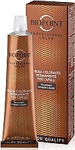 Permanente Creme-Haarfarbe - Biopoint Professional Color Crema Colorante Permanente — Bild N1