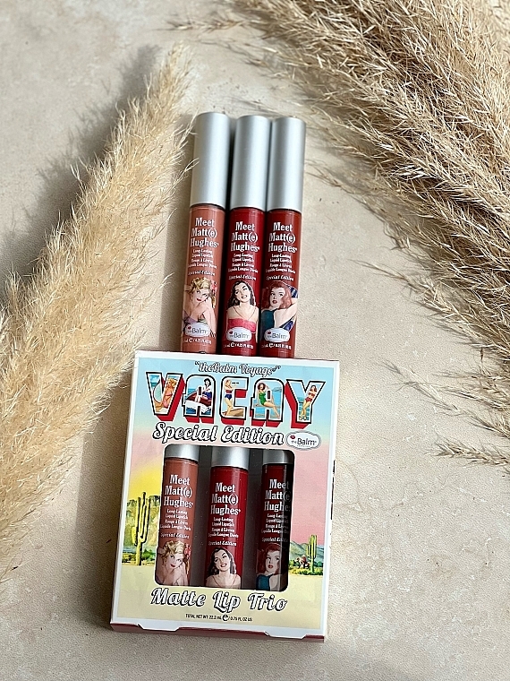 theBalm Voyage Vacay Matte Lip Trio (Lippenstift 3x7.4ml) - Lippenset — Bild N7