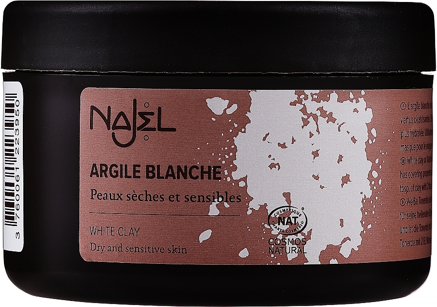 Kosmetische weiße Tonerde für das Gesicht - Najel Clay In Powder White — Bild N3