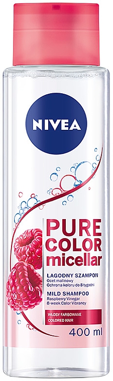 Mizellenshampoo für gefärbtes Haar - Nivea Pure Color Micellar Shampoo