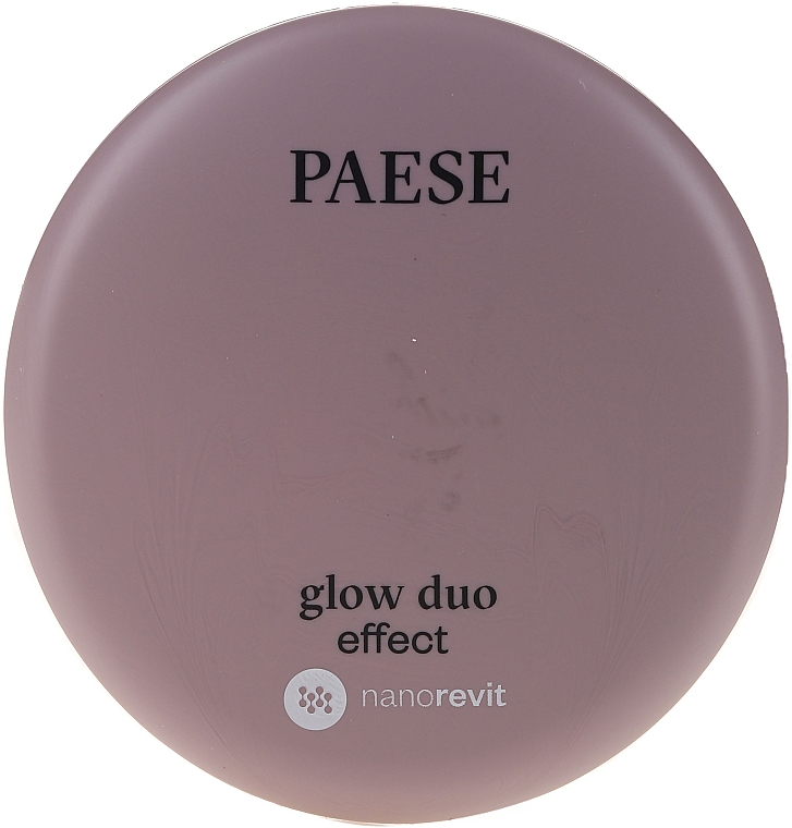 2in1 Gesichtspuder und -Rouge - Paese Nanorevit Glow Duo Effect Powder And Blush — Bild N2