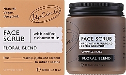 Kaffee-Körperpeeling mit Blumenölen - UpCircle Coffee Face Scrub Floral Blend — Bild N2