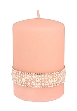 Düfte, Parfümerie und Kosmetik Dekorative Kerze 7x10 cm Rotgold - Artman Crystal Pearl