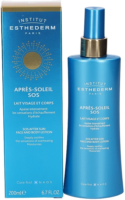 Beruhigende Gesichts- und Körperlotion - Institut Esthederm After Sun SOS Face and Body Lotion — Bild N1