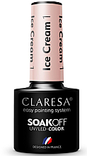 Düfte, Parfümerie und Kosmetik Gellack für Nägel - Claresa Ice Cream Soak Off UV/LED Color