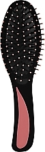 Haarbürste groß schwarz-rosa - Ampli — Bild N1