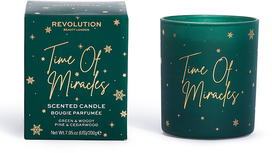 Duftkerze - Makeup Revolution Home Time of Miracles Scented Candle — Bild N2