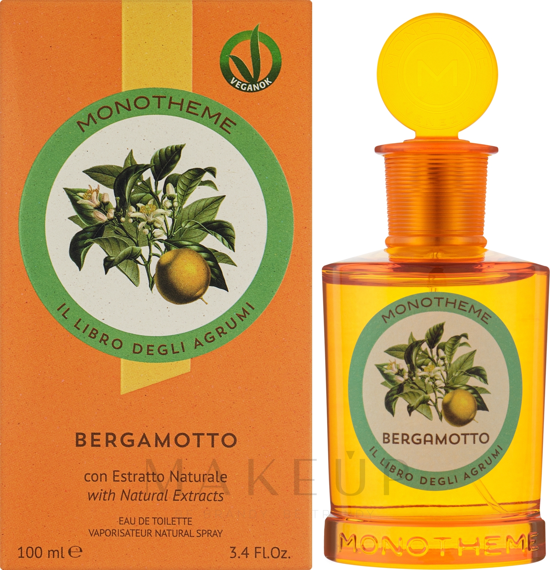 Monotheme Fine Fragrances Venezia Bergamotto - Eau de Toilette — Bild 100 ml