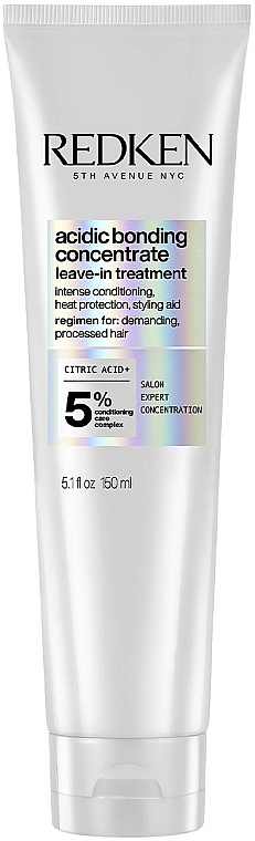 Hitzeschutzcreme für die intensive Pflege von chemisch geschädigtem Haar - Redken Acidic Bonding Concentrate Leave-in Treatment — Bild N1