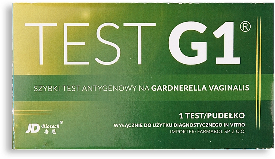 Antigen-Test zur Diagnose von Gardnerella Vaginalis - Farmabol Test G1 — Bild N1