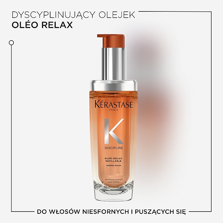 Haaröl für widerspenstiges und krauses Haar - Kerastase Discipline Oleo-Relax Control-in-motion Oil Refillable — Bild N7