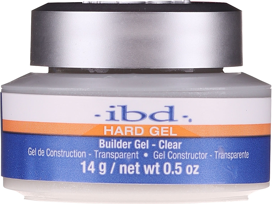UV Aufbaugel transparent - IBD Hard Gel Builder Gel UV Clear — Bild N1