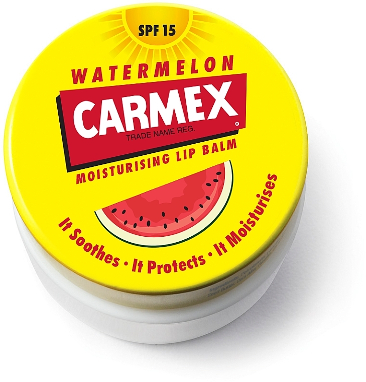 Feuchtigkeitsspendender Lippenbalsam mit Wassermelonduft - Carmex Lip Balm Water Mellon — Bild N2