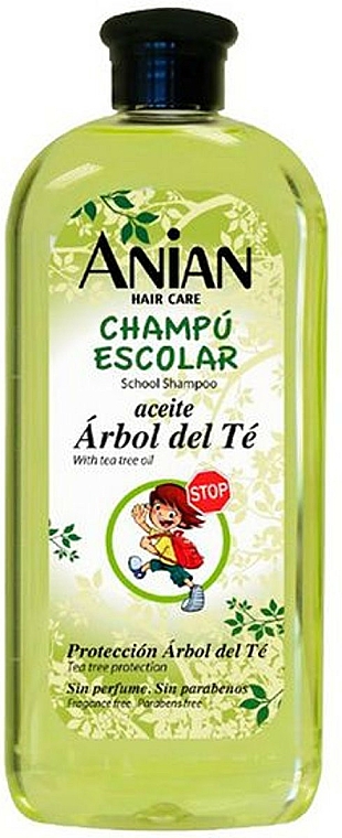 Shampoo mit Teebaumöl - Anian School Shampoo With Tea Tree Oil — Bild N1