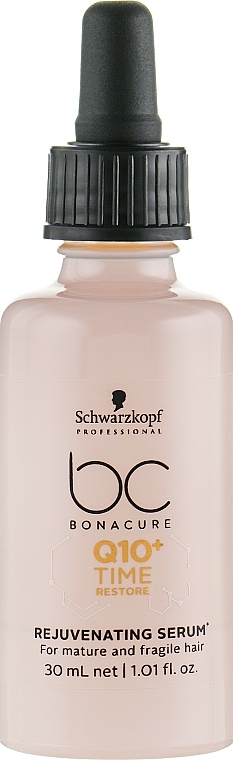 Regenerierendes Haarserum für reife und brüchige Haare Q10 Plus - Schwarzkopf Professional Bonacure Rejuvenating Serum — Bild N2