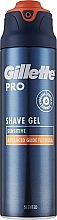 Düfte, Parfümerie und Kosmetik Rasiergel - Gillette Pro Sensitive Shave Gel