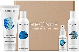 Haarpflegeset - BeOnMe Hair Care Routine Set (Pre-Shampoo 200ml + Shampoo 200mlx2 + Haaröl 50ml) — Bild N1