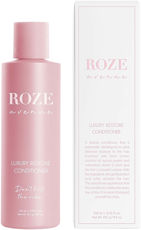 Revitalisierende Haarspülung - Roze Avenue Luxury Restore Conditioner — Bild N3