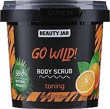 Düfte, Parfümerie und Kosmetik Tonisierendes Körperpeeling - Beauty Jar Go Wild! Body Scrub 