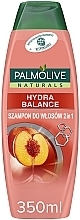 Düfte, Parfümerie und Kosmetik Shampoo & Duschgel 2in1 "Pfirsich" - Palmolive Naturals 2in1Hydra Balance Shampoo