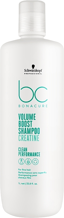 Shampoo für feines Haar - Schwarzkopf Professional Bonacure Volume Boost Shampoo Creatine — Bild N1