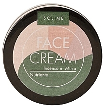 Düfte, Parfümerie und Kosmetik Gesichtscreme - Solime Incenso E Mirra Face Cream