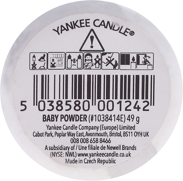 Votivkerze Baby Powder - Yankee Candle Baby Powder Sampler Votive — Bild N2