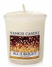 Votivkerze All is Bright - Yankee Candle All is Bright Sampler Votive — Bild N1
