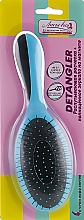 Düfte, Parfümerie und Kosmetik Set 8850 schwarz-blau - Laskovaya (hair/brush/1psc + mirror/1psc) 