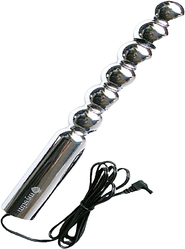 Dildo zur Elektrostimulation - Mystim Ballzac Metal Electrosex Dildo Anal Probe Wand — Bild N2