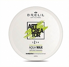 Aqua-Haarwachs mit Nasseffekt - Brelil Art Creator Aqua Wax — Bild N1