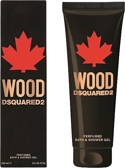 Dsquared2 Wood Pour Homme - Bade- und Duschgel  — Bild N1