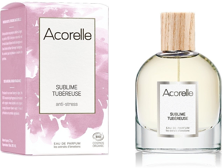 Acorelle Sublime Tubereuse - Duftset (Eau de Parfum 50ml + Eau de Parfum Roll-on 10ml) — Bild N3