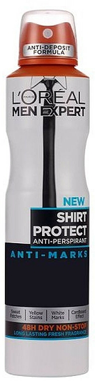 Deospray Antitranspirant - L'Oreal Paris Men Expert Shirt Protect 48h Anti-perspirant Deodorant — Bild N1