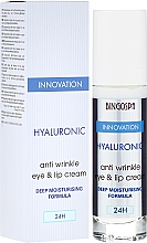 Düfte, Parfümerie und Kosmetik Anti-Falten Augen- und Lippencreme mit Hyaluronsäure - BingoSpa Hyaluronic Anti Wrinkle Eye & Lip Cream